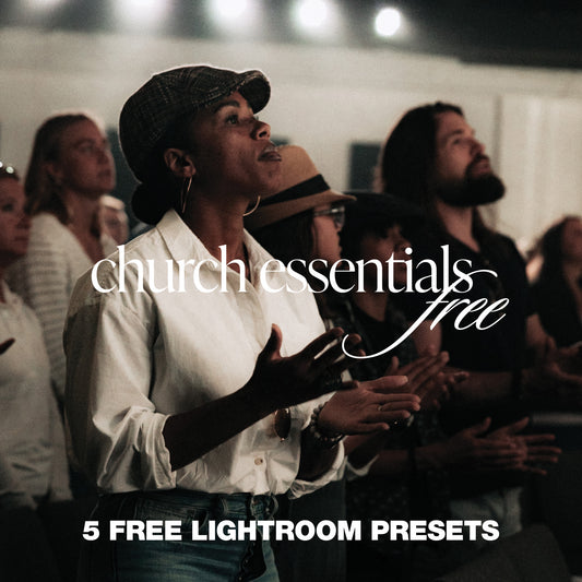 Church Essentials 001 - FREE | 5 Free Lightroom Presets