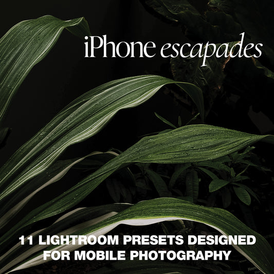 iPhone escapades - lightroom mobile presets
