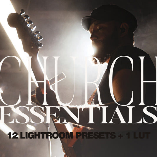 Church Essentials 001 | Lightroom Presets + Video LUT